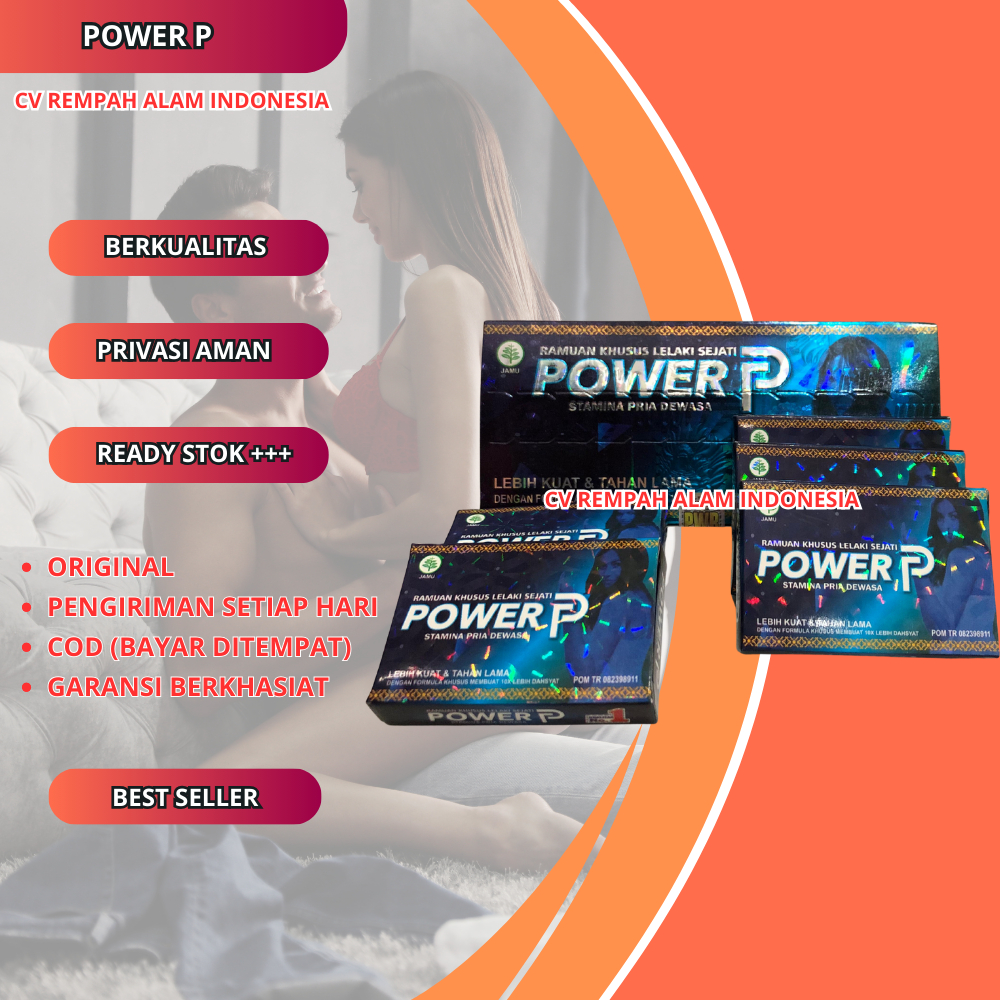 

Power P Kapsul Original 100% Asli