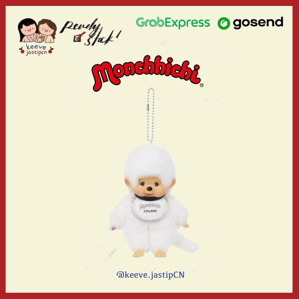 <READY STOCK> Sekiguchi Monchichi Colors Gantungan Kunci