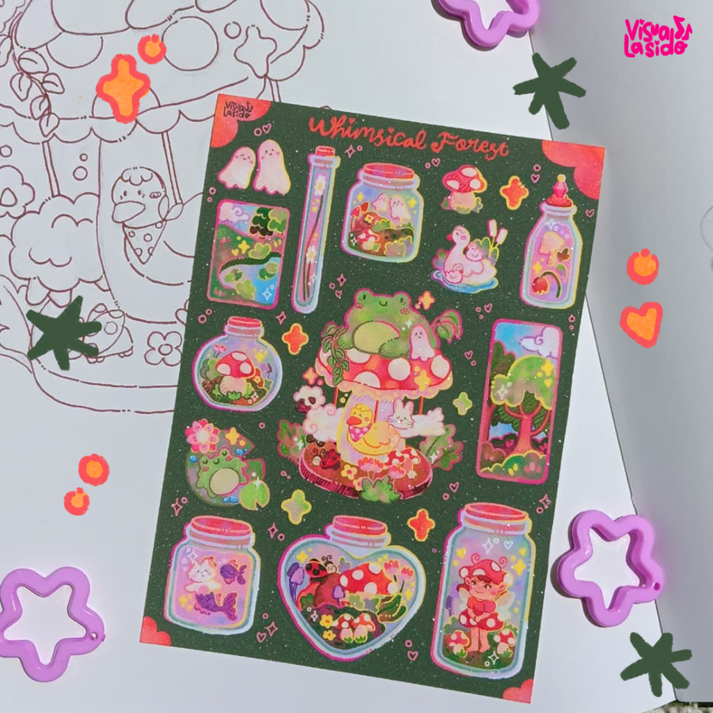 

Whimsical Forest - Sticker Sheet