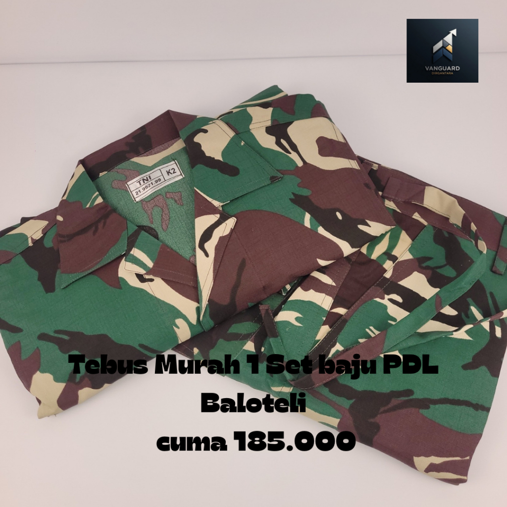 Baju Doreng Baloteli | Baju Loreng TNI Malvinas Bahan Balotelli | Baju Doreng TNI Malvinas Baloteli 