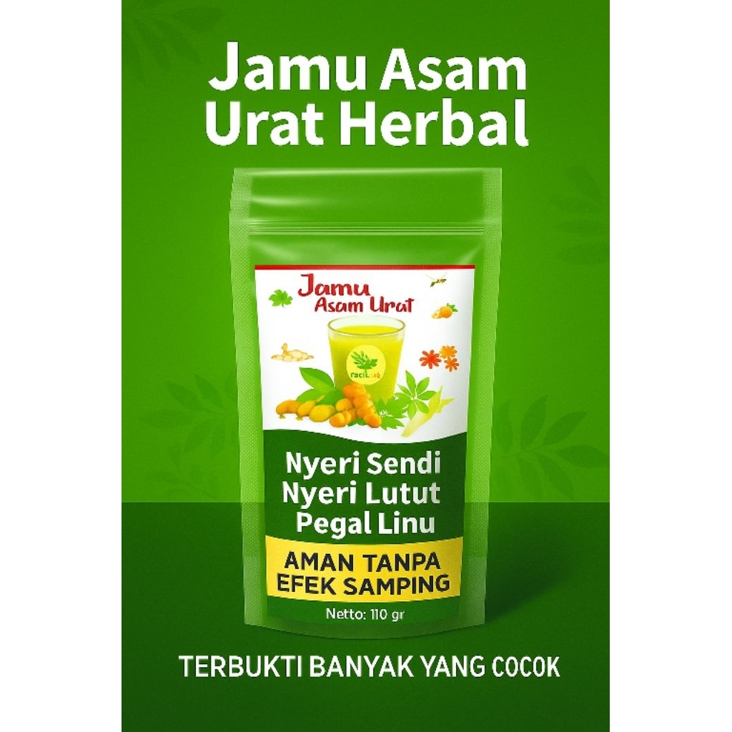 

Jamu herbal asam urat alami Ampuh
