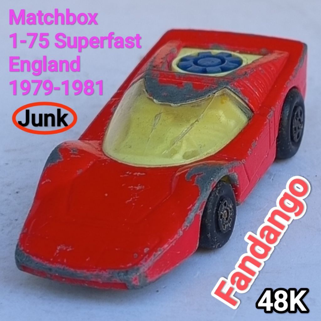 Diecast Vintage Matchbox Superfast Lesney England Fandango Loose