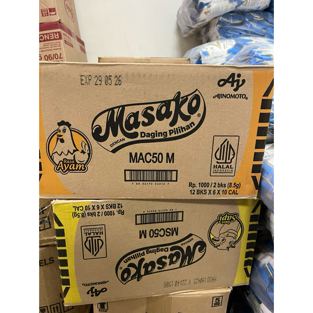 Masako Renceng ayam/sapi 1 Dus