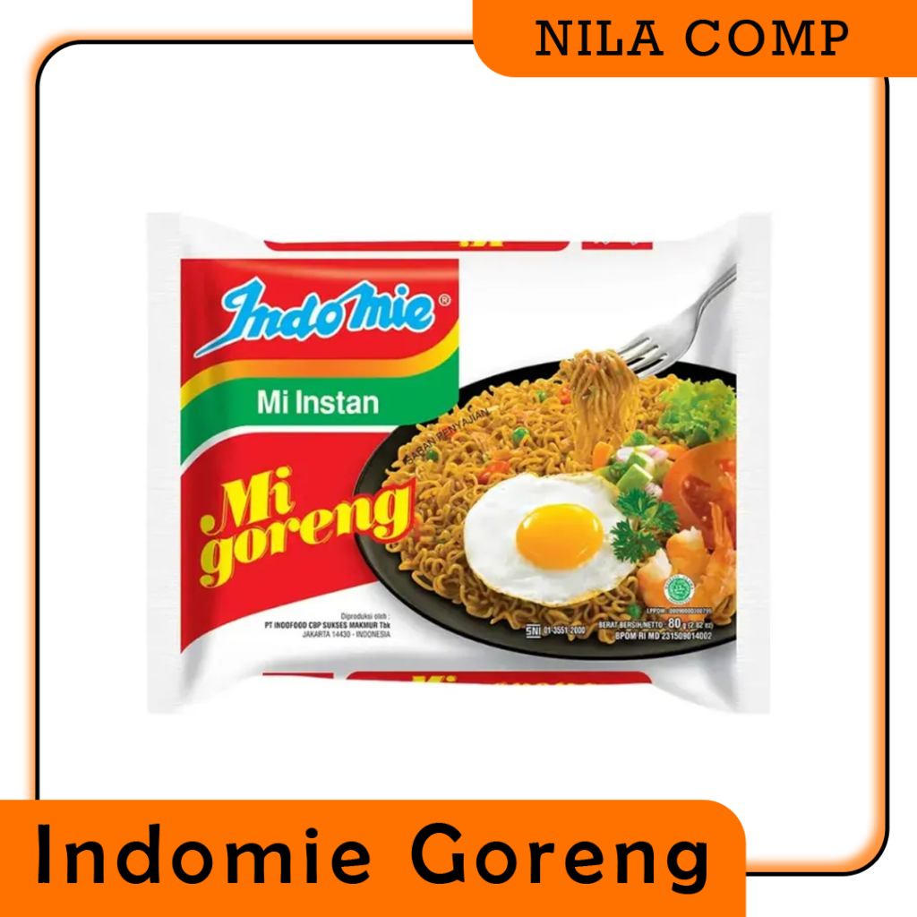 

INDOMIE MI GORENG INSTANT- 85 gr Original COD Free Ongkir 1 pcs