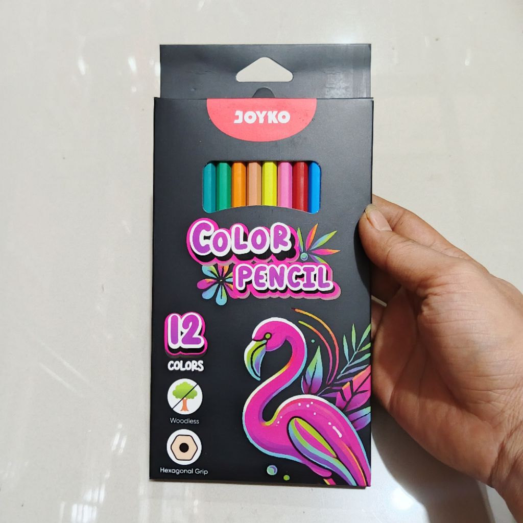

1 Set Pensil Warna Joyko 12 Warna CP-0133