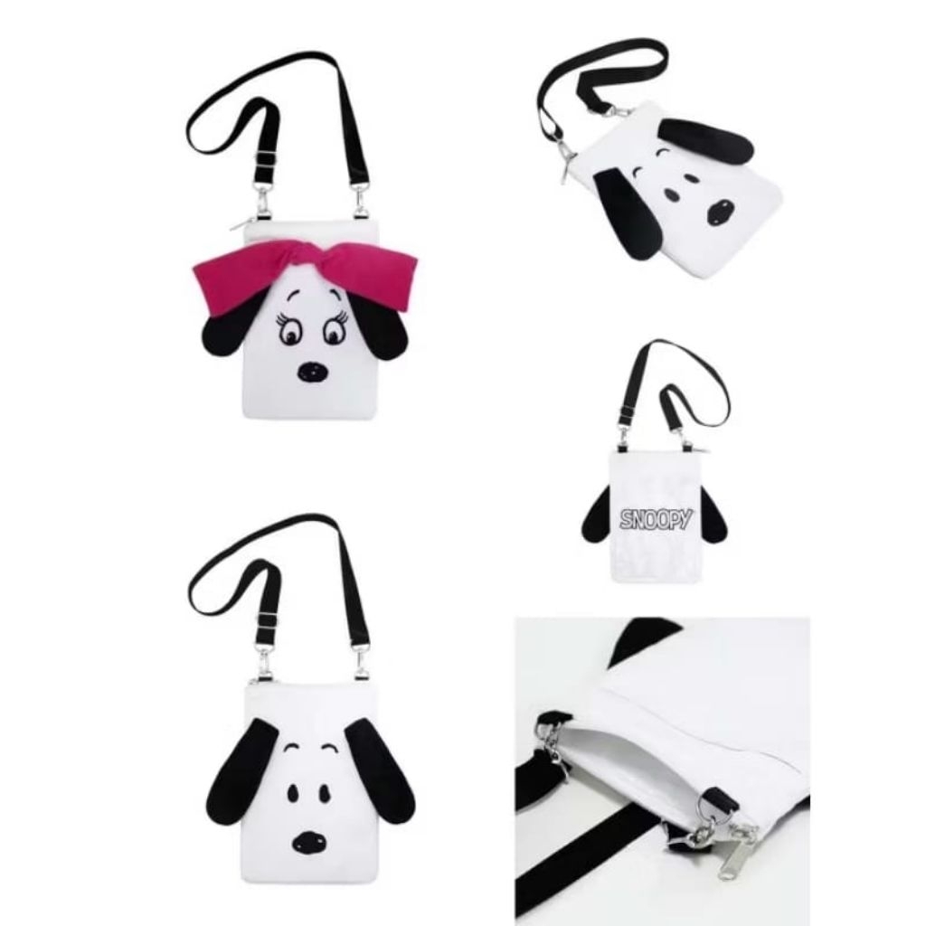 Tas Snoopy selempang - tas anak snoopy – sling bag snoopy