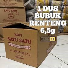 

kopi satu satu kartonan