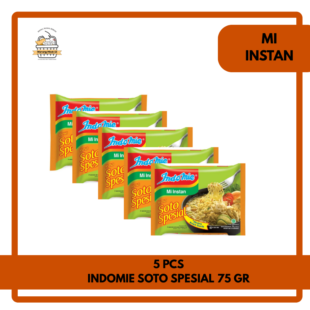 

Indomie Soto Spesial Per 5bks / Indomie Soto Spesial