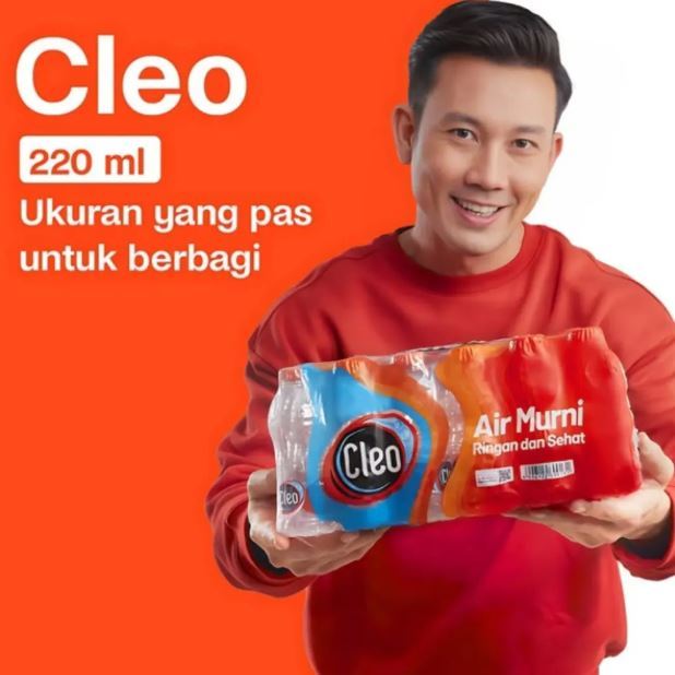 

Cleo Botol Mini Kemasan 220ml TERMURAH 1pack 24pcs Air Mineral Botol Kecil / Cleo Botol 220ml