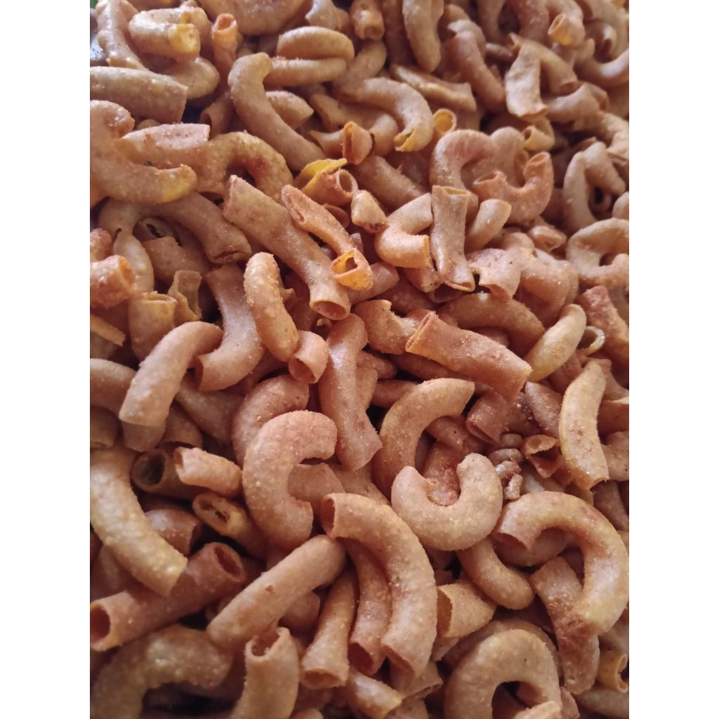 

Makaroni 500 Gr | Jajanan Cap Kelinci 500 Gr, Pedas Daun Jeruk | Makaroni Murah | Terlaris