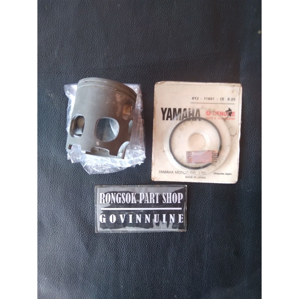 ring piston seher yamaha rxking rx king os ov 25 ori japan noss