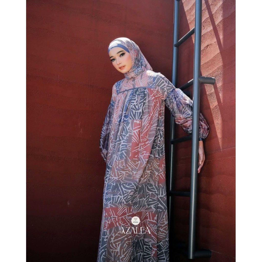 AZALEA DRESS BY SHKATA✔️gamis motif, gamis shkata, dress ori shkata, gamis mewah