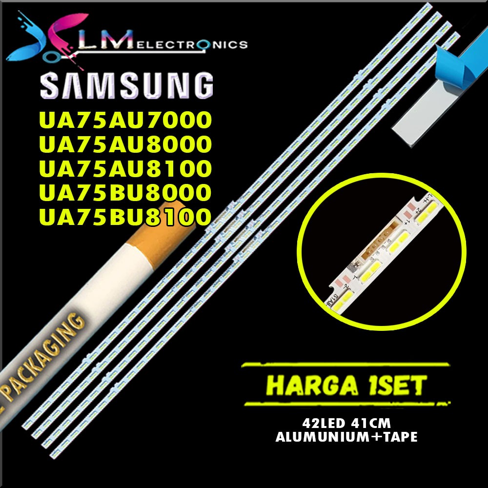 BACKLIGHT TV SAMSUNG UA75AU7000 UA75AU8000 UA75AU8100 UA75BU8000 UA75BU8100 75AU7000 75AU8000 75AU81