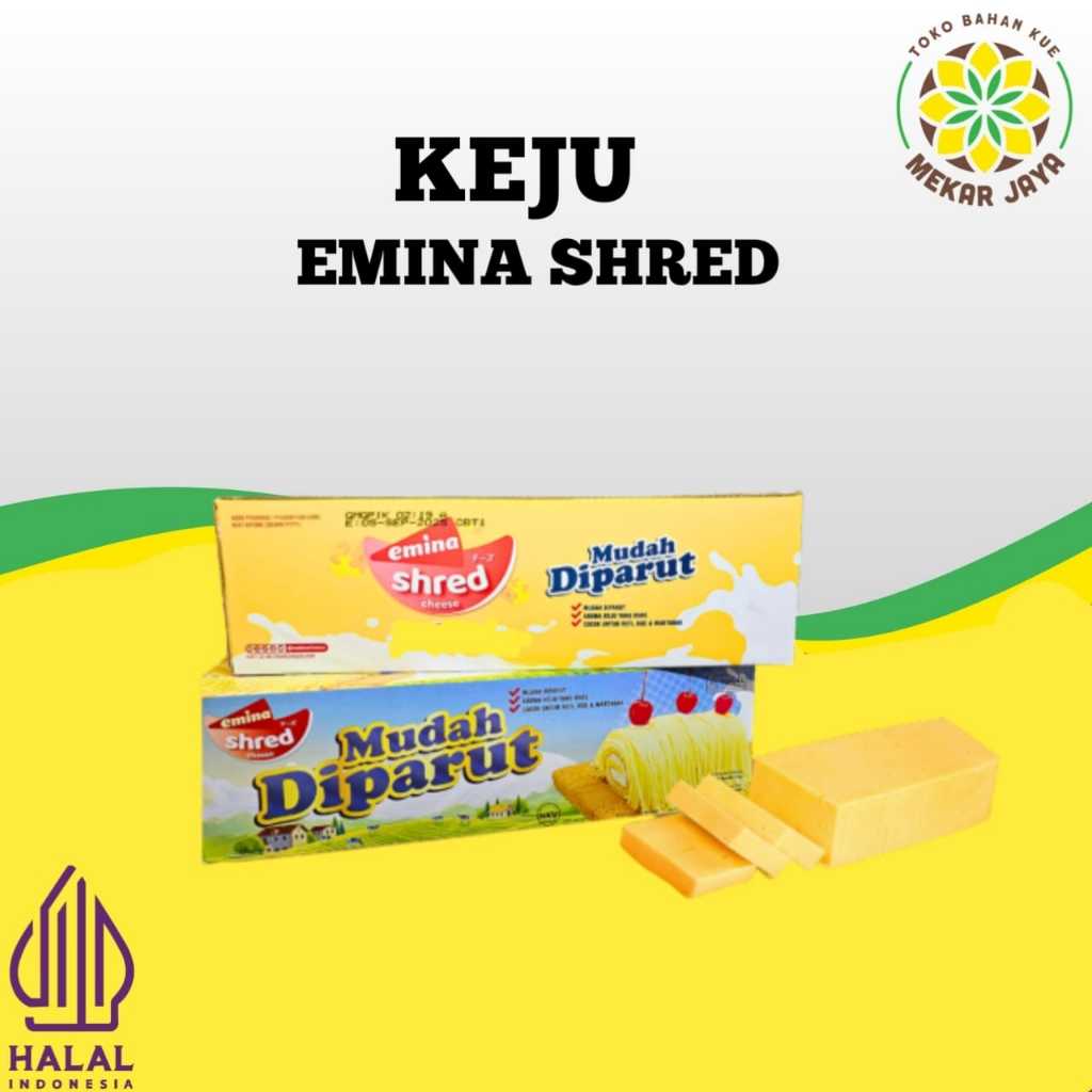 

Keju Emina Shred 2kg / Keju Emina 2kg