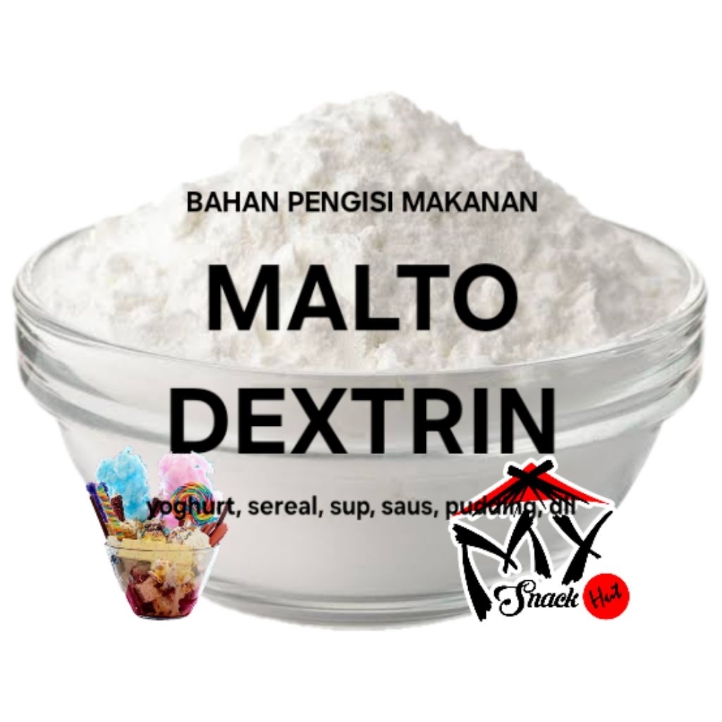 

MALTODEXTRIN 250GR FOOD GRADE BAHAN PENGISI MAKANAN ADONAN PENGENTAL PENGIKAT HIDROLISA PATI HALAL