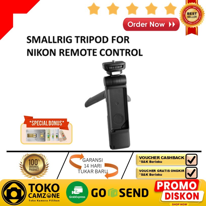 SmallRig Tripod Grip for Nikon ML-L7 Bluetooth Remote Control