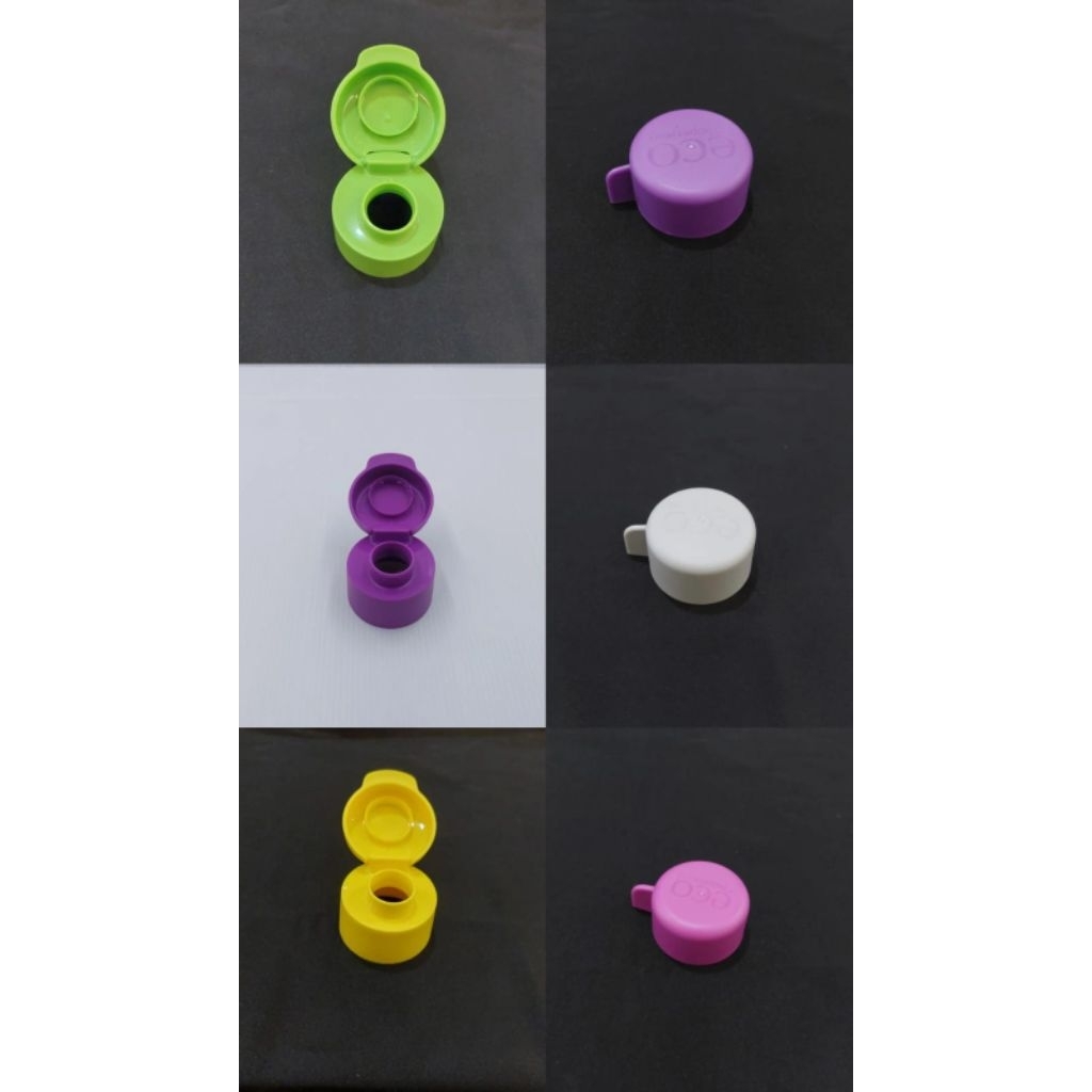 Tupperware Seal Set Tutup Eco Bottle 500ml, 750ml, 1L Flip dan Putar