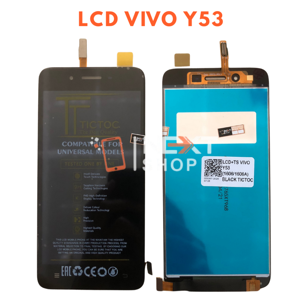 LCD TOUCHSCREEN VIVO Y53 1606 / 1606A FULLSET