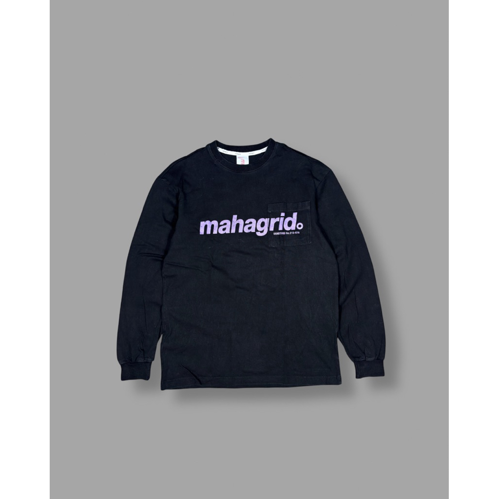 Tshirt Mahagrid Longsleeve Pocket