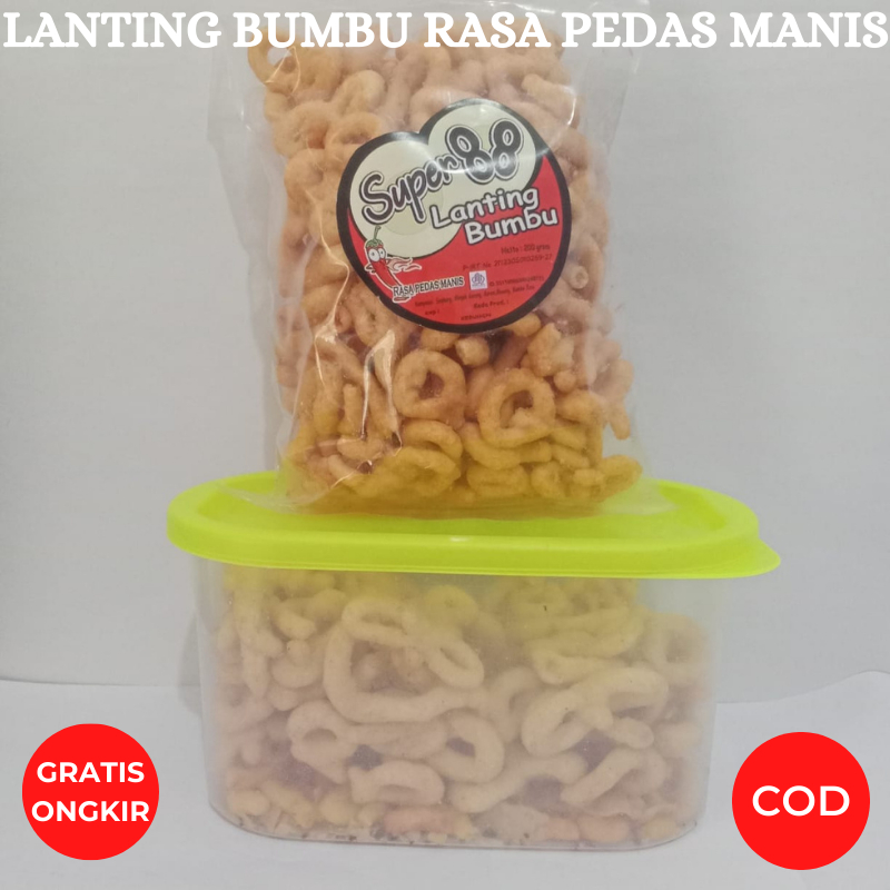 

Lanting Bumbu Rasa Pedas Manis Asli Kebumen Klanting Singkong
