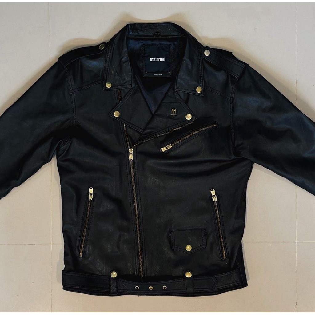 Maternal Disaster Motorcycle Jacket Kulit Original