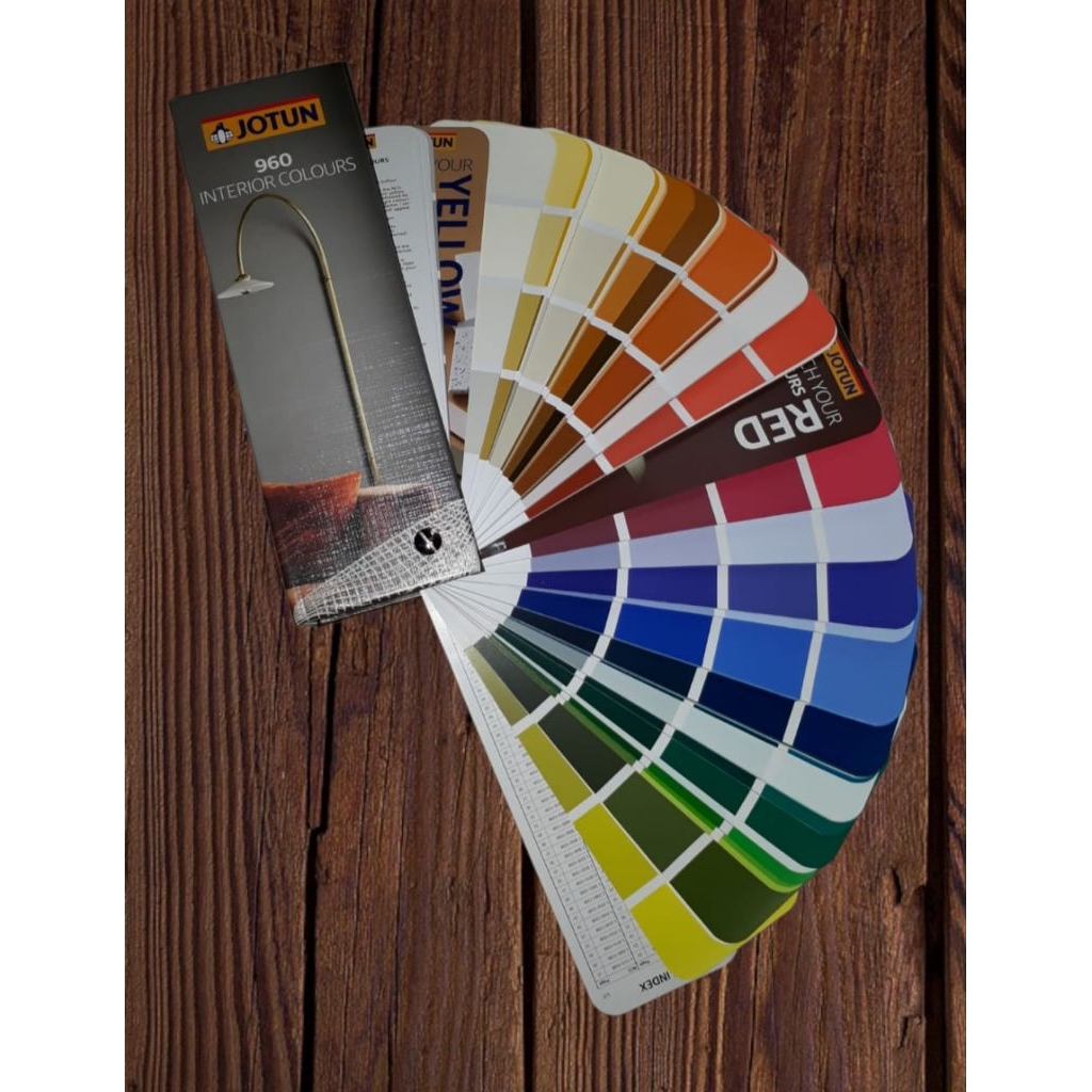 JOTUN KATALOG CAT WARNA FANDECK ASLI INTERIOR