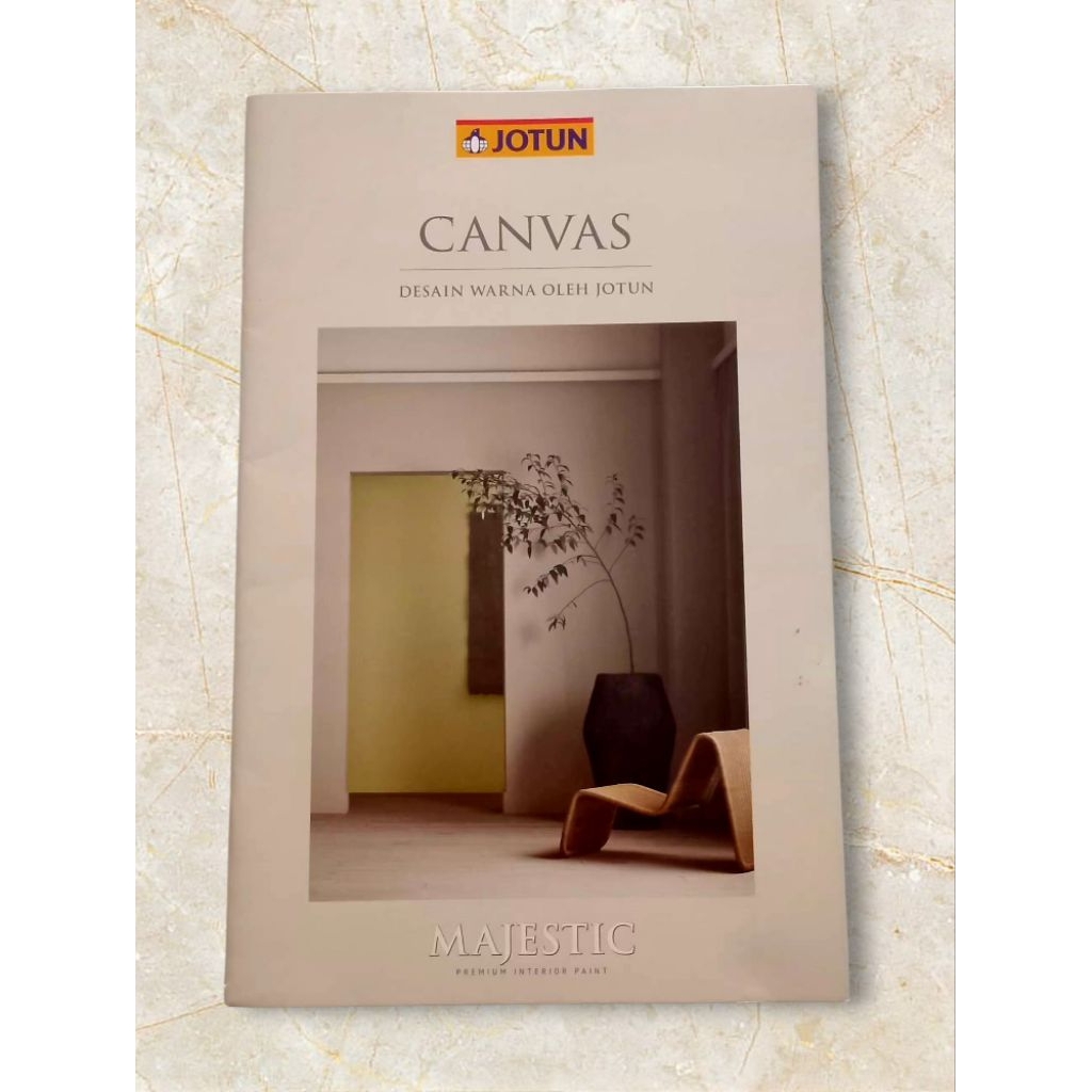 JOTUN Canvas Buku Katalog Cat Warna Interior (Majestic)