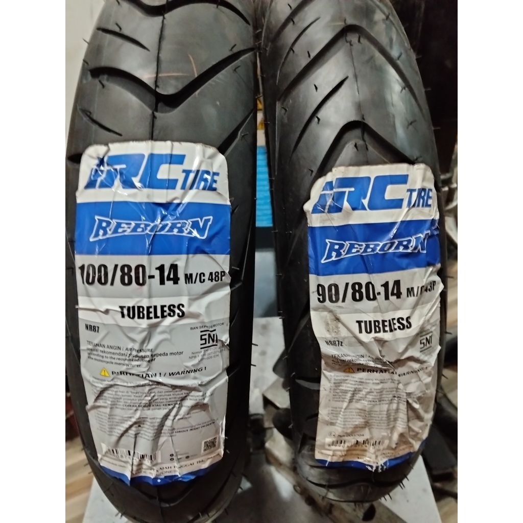 BAN MOTOR IRC VARIO BEAT/ IRC REBORN 90/80-14 DAN 100/80-14