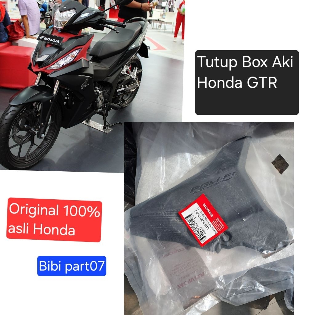 Box aki Tutupnya Supra GTR Asli HONDA AHM