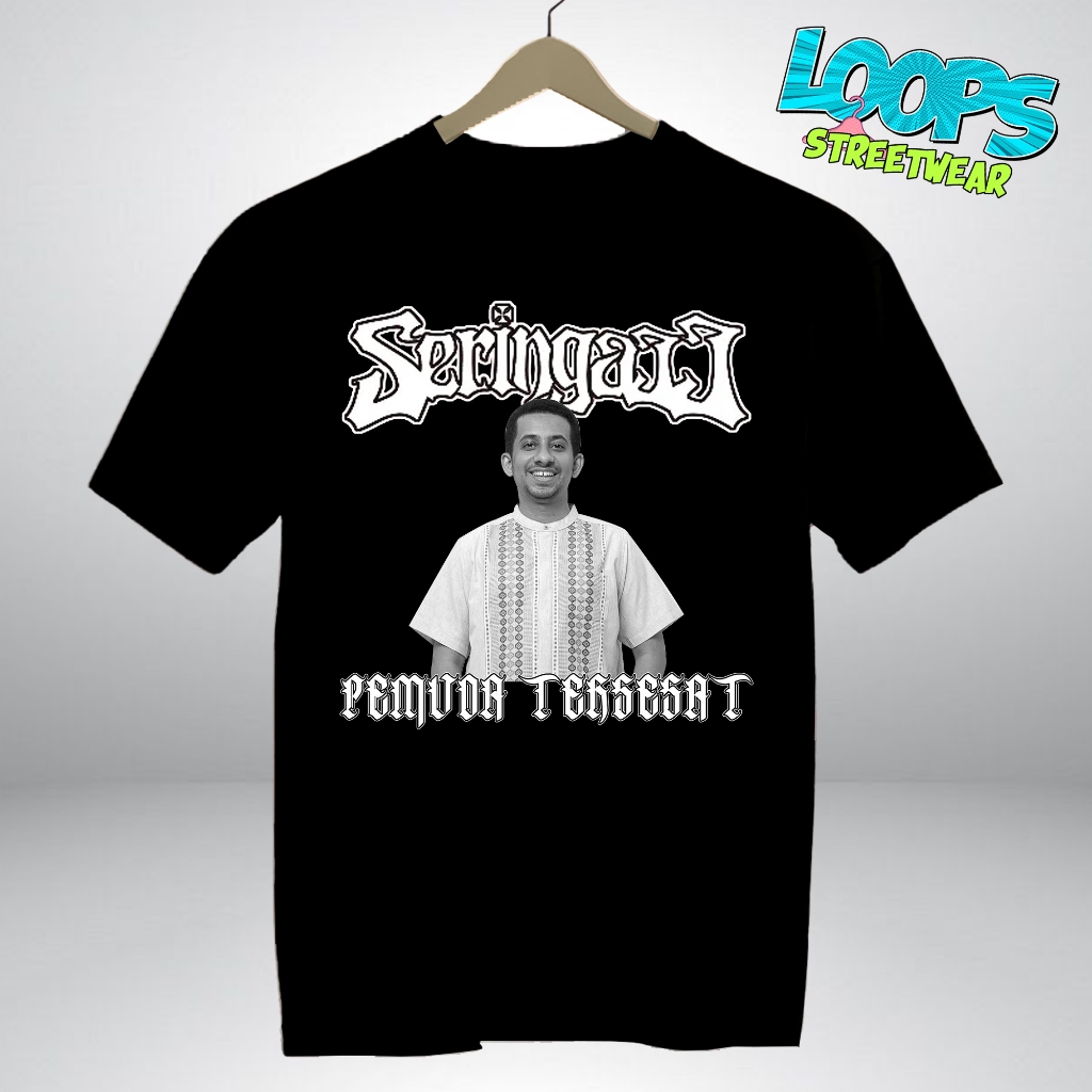 Loopsmerch - Kaos Seringai X Pemuda Tersesat Habib Jafar - Baju Distro - Kaos Simpel - Kaos Skena - 
