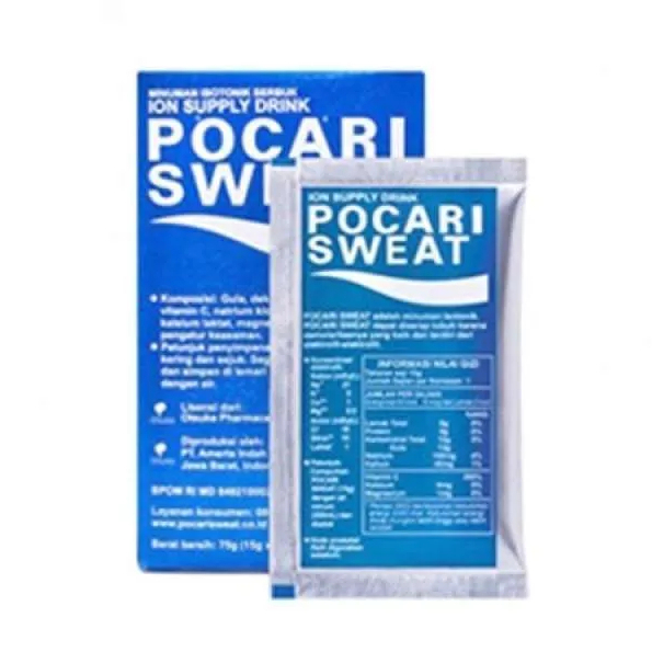 Pocari Sweat Sachet / Minuman Serbuk Isotonik Isi 5 x 13 Gr