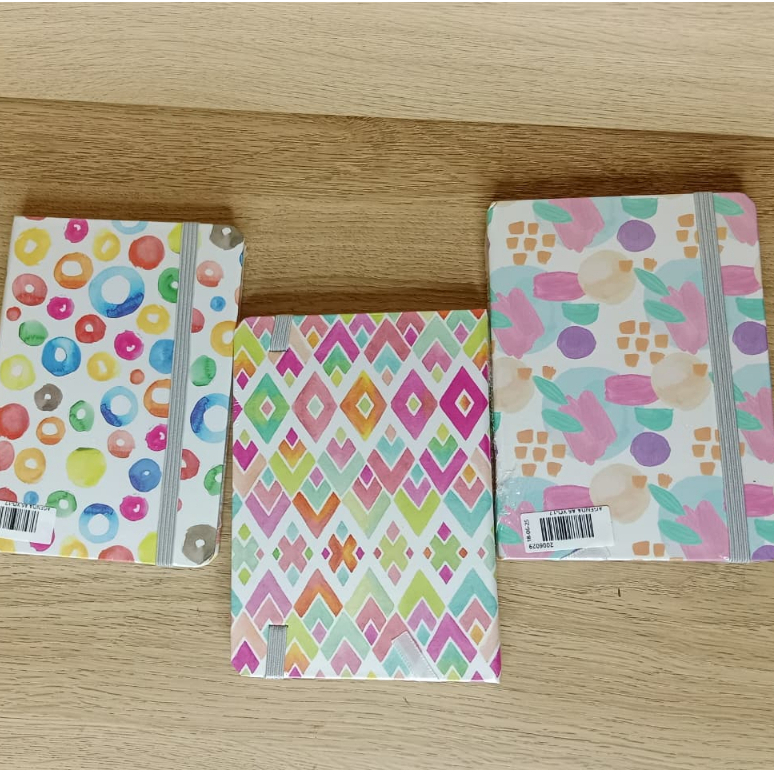 

*NOTEBOOK A6 BUKU CATATAN MODEL ABSTRAK CAMPUR AGENDA A6 XQ-17 [2006029]