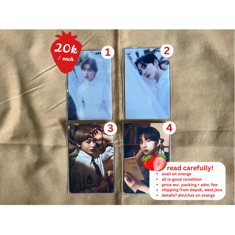 pc photocard enhypen 20k (hakanai standart, pob ums jungwon sunoo)