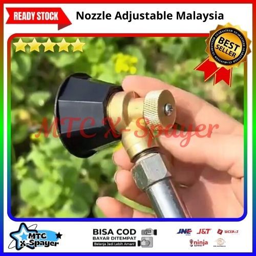 NOZZLE ADJUSTABLE MALAYSIA | Nozzle Kuningan Adjustable Drat Malaysia | Nozzle Sprayer Malaysia