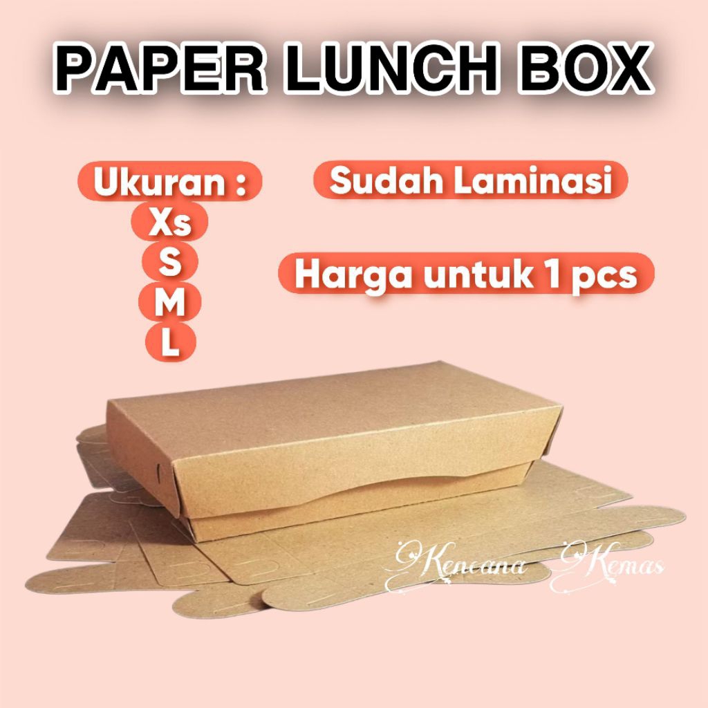 

paper box / kotak snack / tempat makan