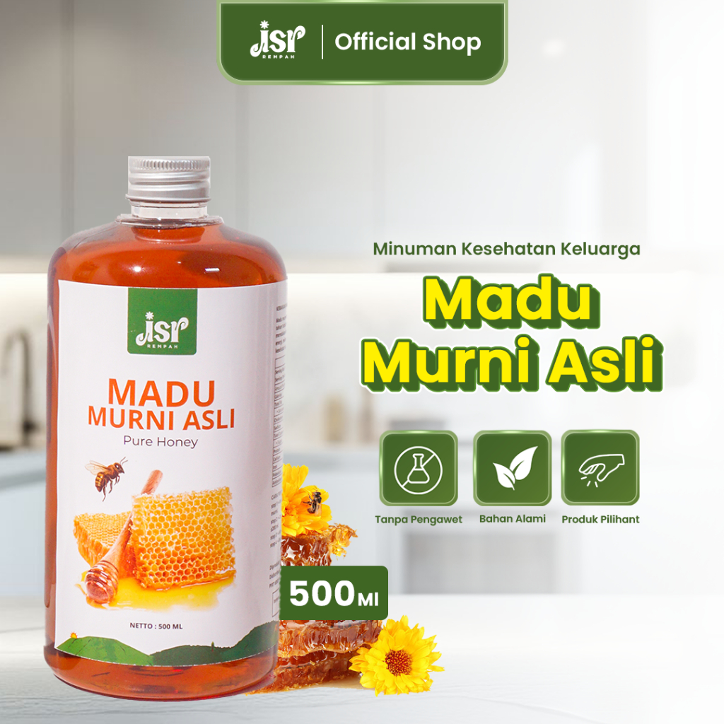 

JSR Rempah Madu Asli/Madu Hutan Asli/Madu Murni/Madu 500 ml