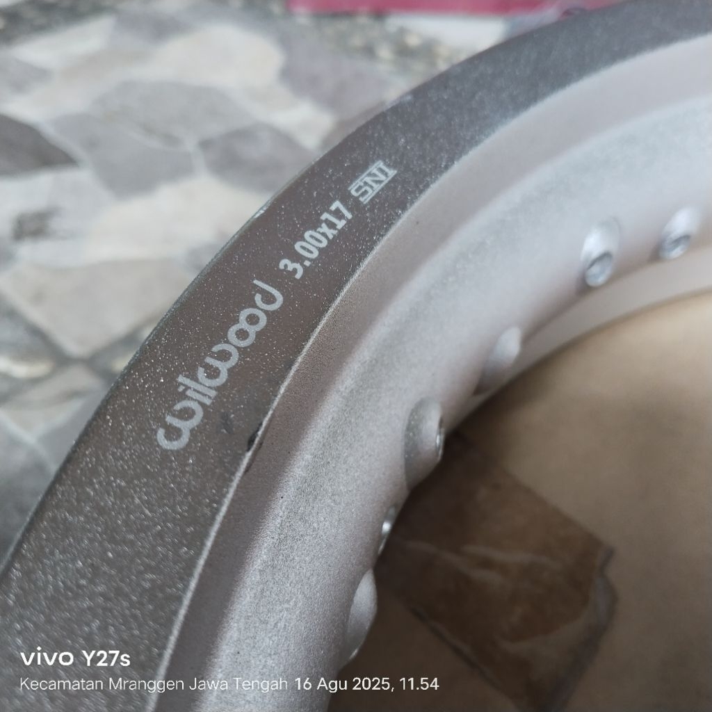 Velg wilwood ring 17 silver WM