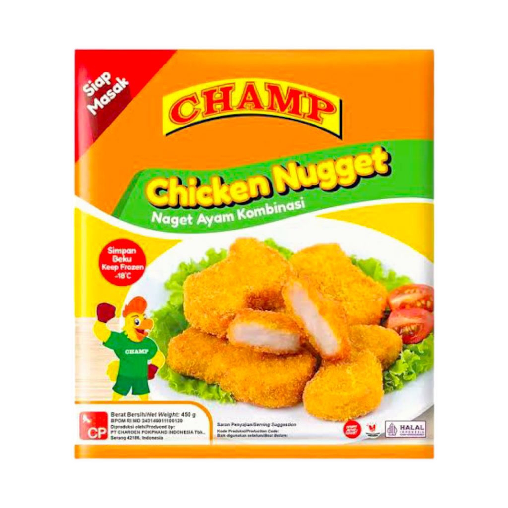 

Champ Naget Ayam 450 gr Frozen