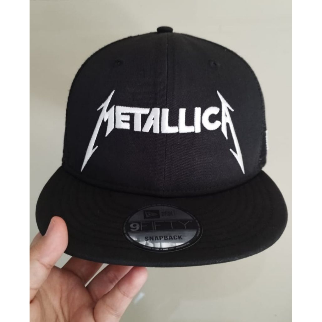 Topi Metallica New Era Trucker Original 100%