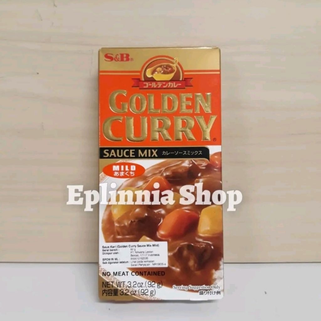 

S&B Golden Curry Sauce Mix Mild 99 gr - Saus Kari