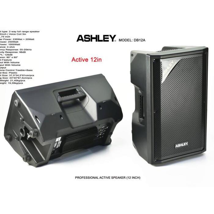 SPEAKER ACTIVE ASHLEY DB12A 12 INCH