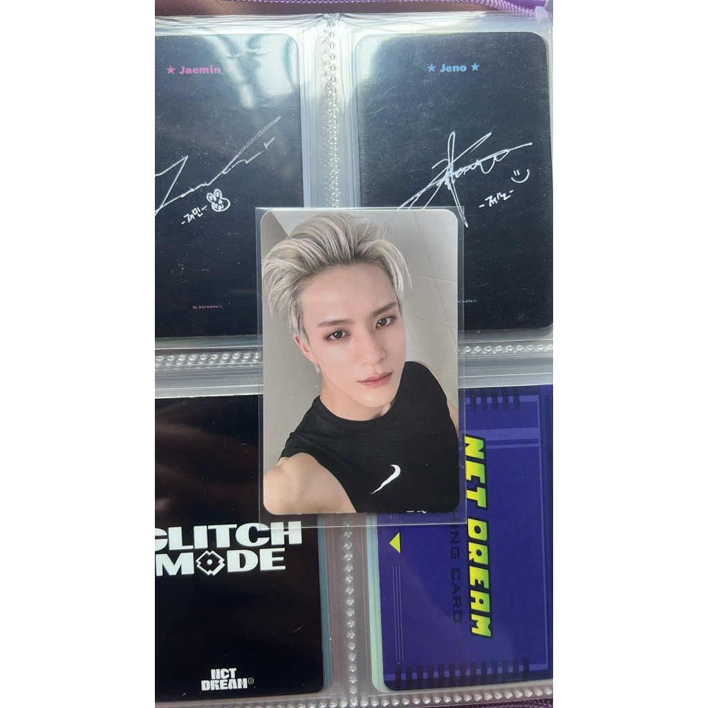 photocard jeno gym
