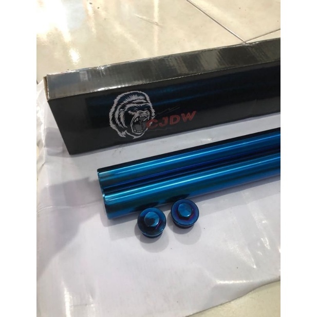 As Shockbreaker As Shok Depan NINJA RR Warna Biru Gold Merk CJDW IMPORT