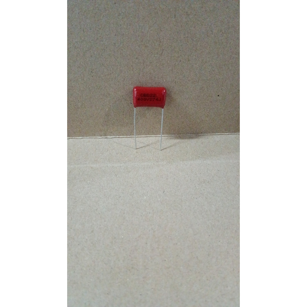 8889 kapasitor capacitor milar mylar merah 400v274j 274j 274 400v