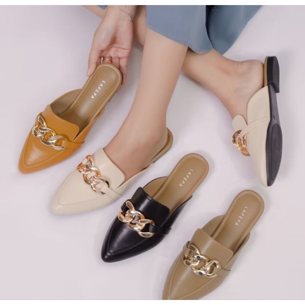 Amora Sendal Sepatu Mules (by Lapepa Official)