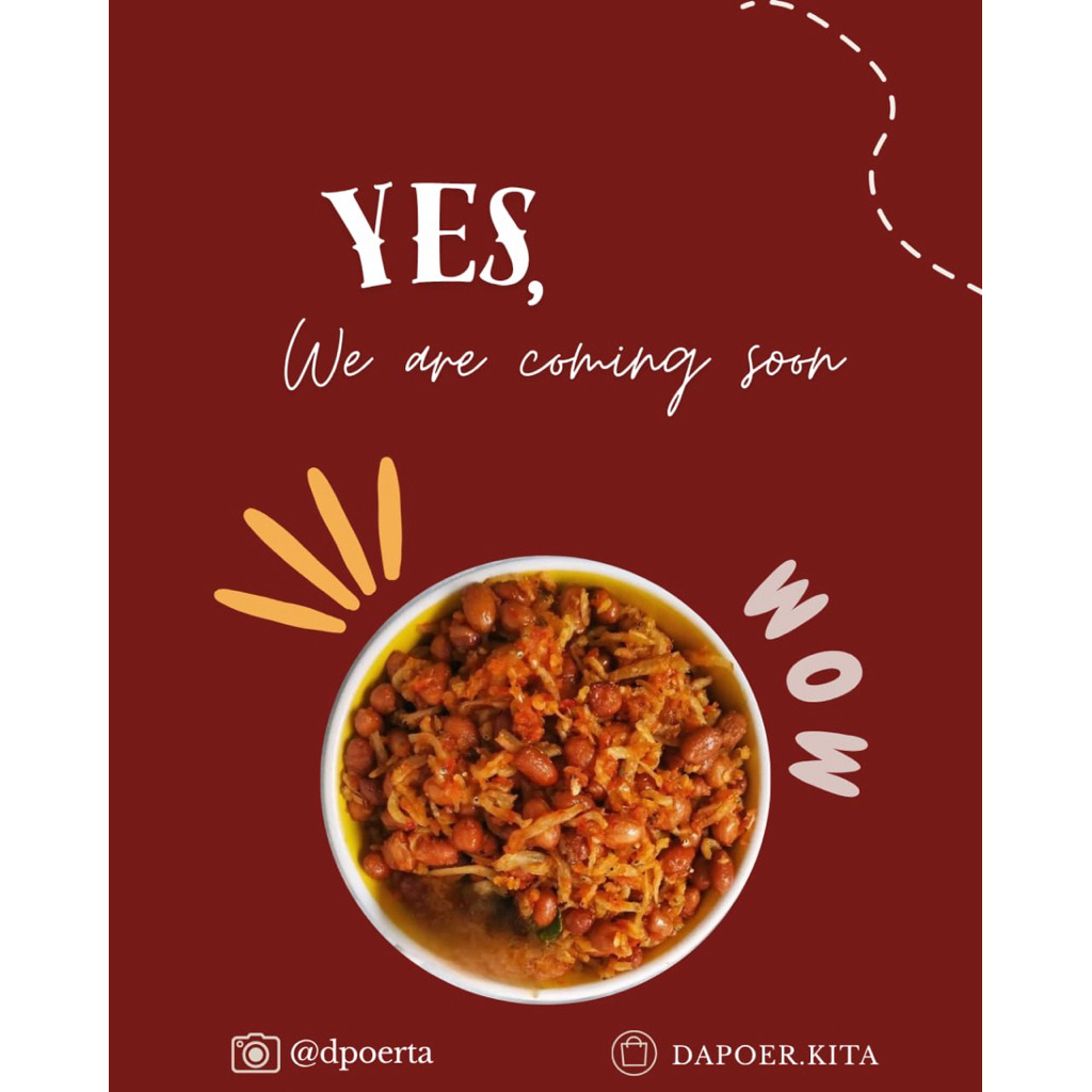 

TERI KACANG BALADO BY DAPOER KITA makanan instan, siap saji, tanpa bahan pengawet