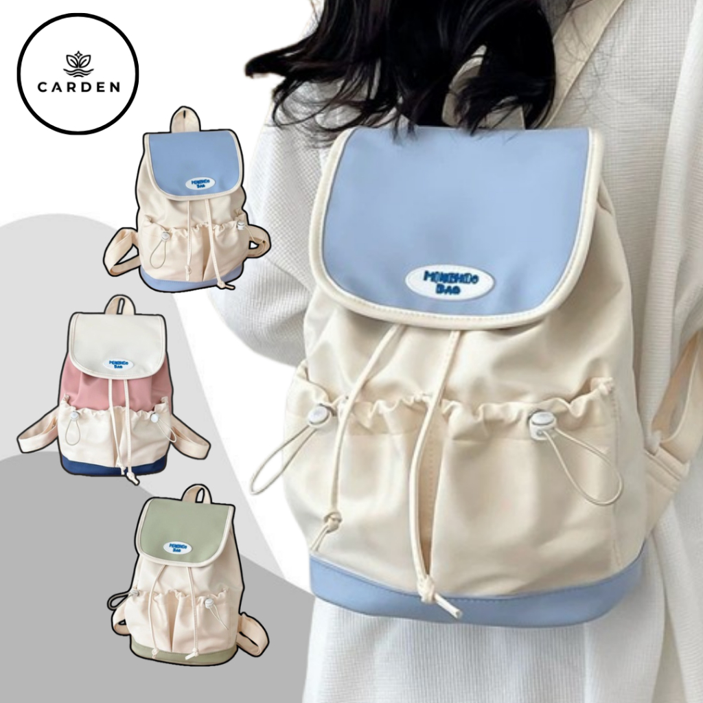 Ransel sekolah korea tas aesthetic korean style sekolah tas ransel lucu korean style tas ransel wani