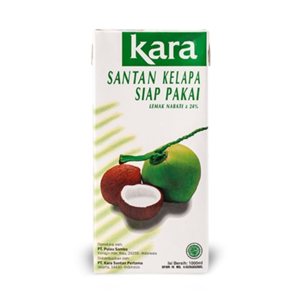 

Kara Santan Kelapa Asli Siap Pakai 1000ml