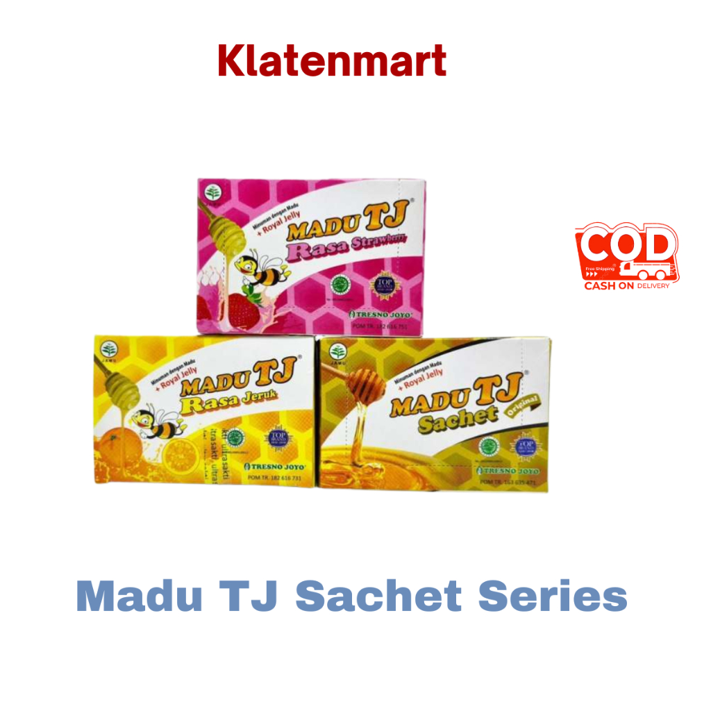 

Madu TJ Sachet Isi 12 Sachet 20gr