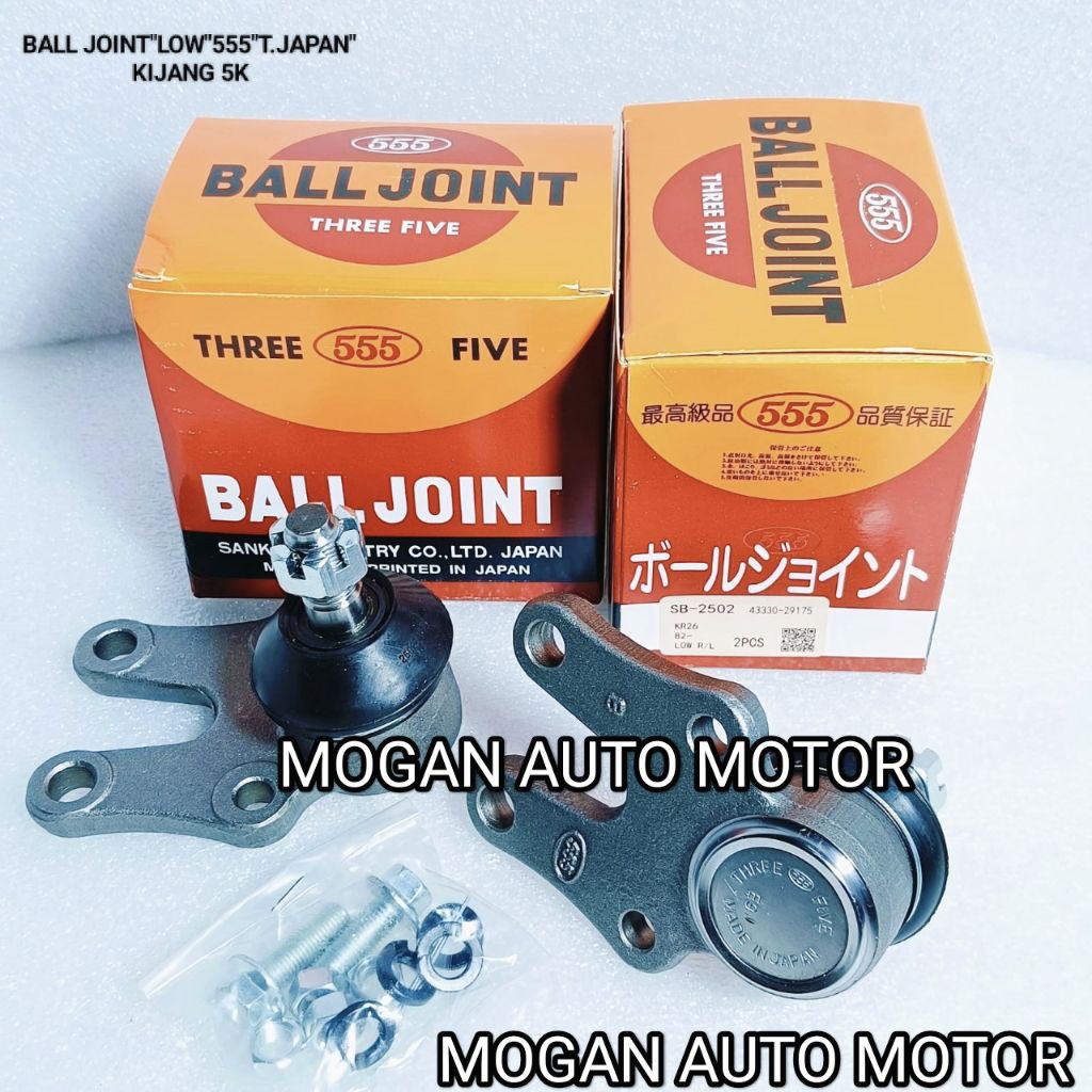 Ball Joint Bawah Low Arm Kijang 5K 7K Kijang Kapsul Kijang EFI 555 JAPAN Original 1Pc
